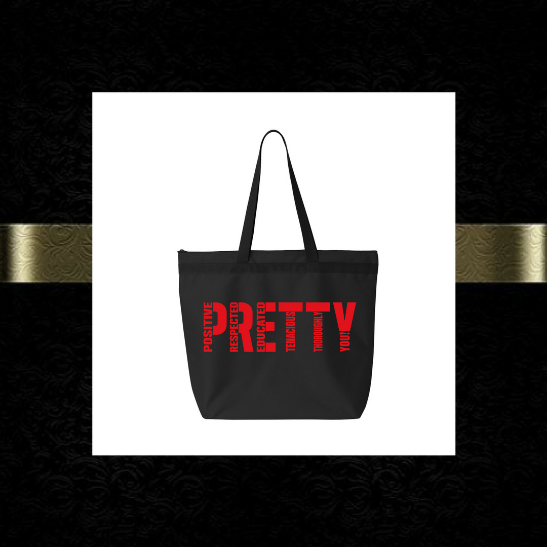 P.R.E.T.T.Y. large tote
