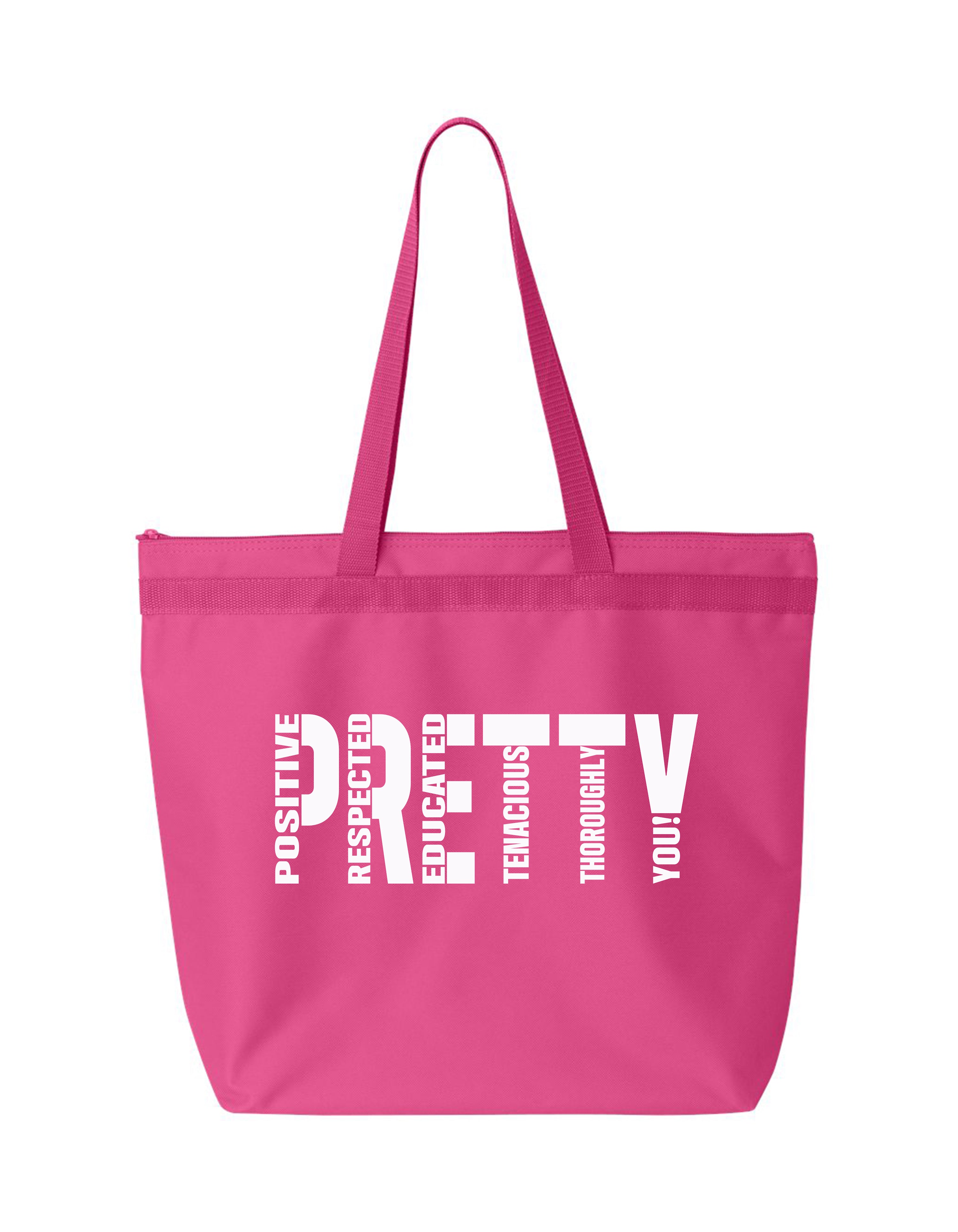 P.R.E.T.T.Y. large tote