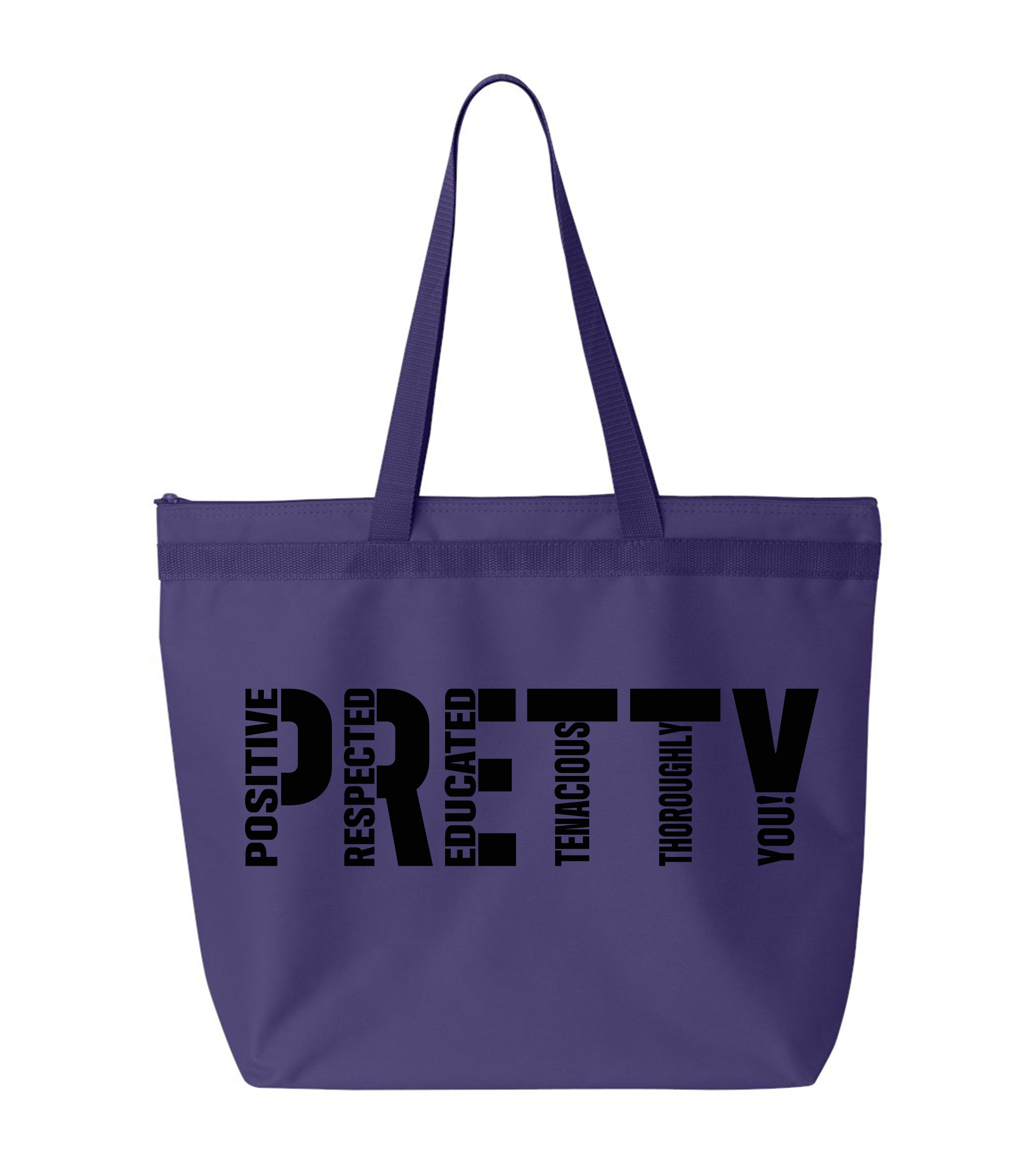 P.R.E.T.T.Y. large tote