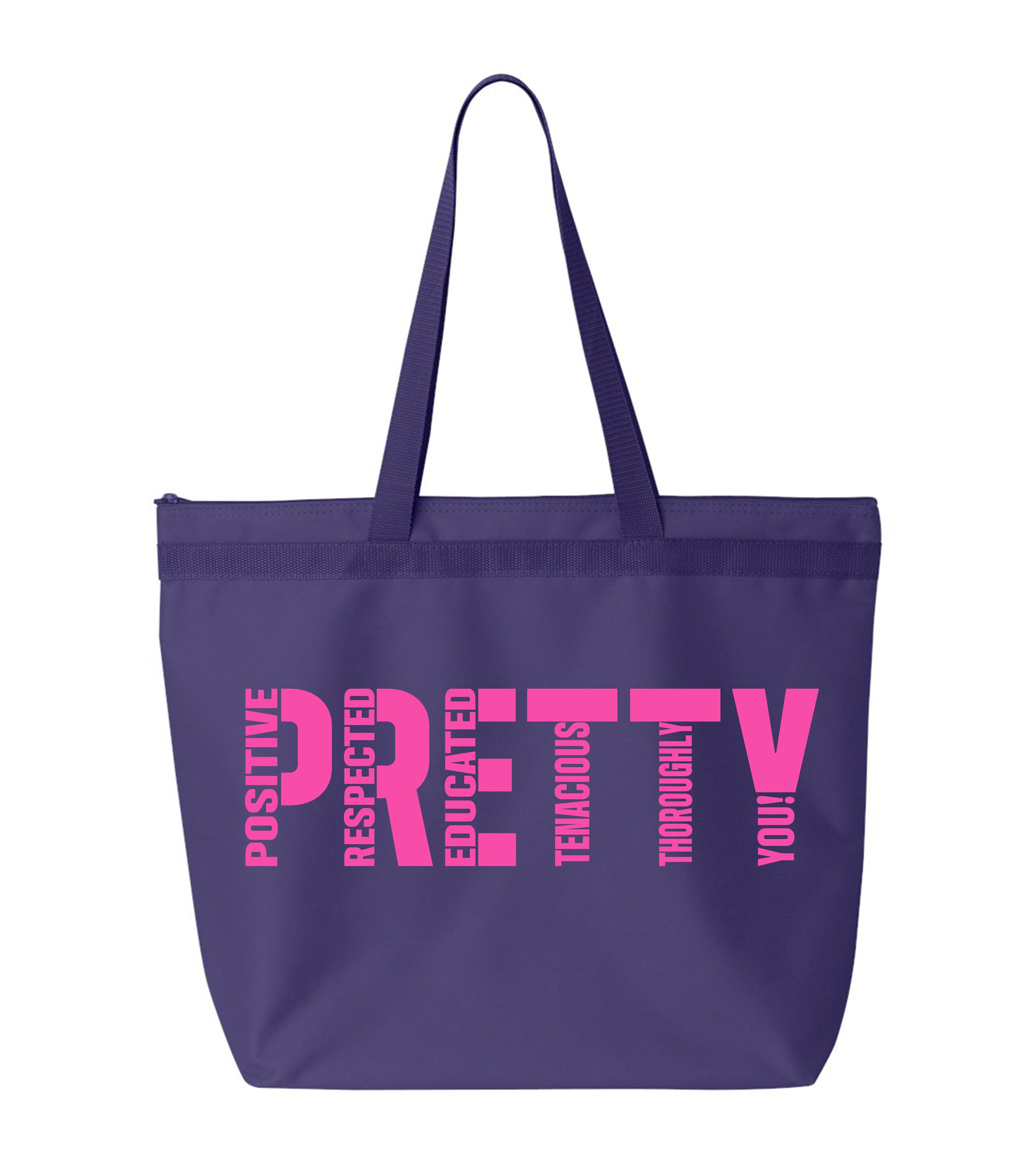 P.R.E.T.T.Y. large tote