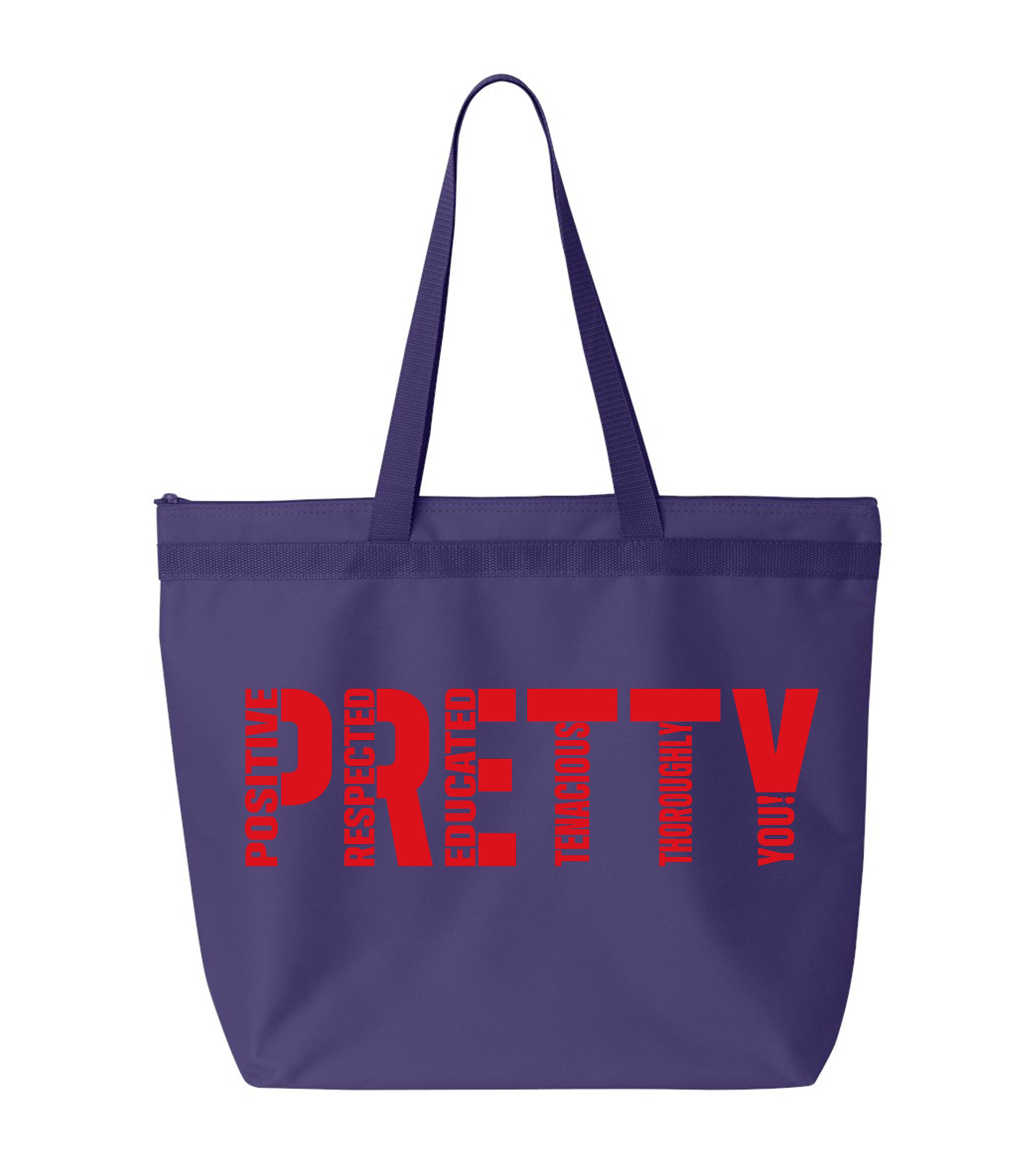P.R.E.T.T.Y. large tote