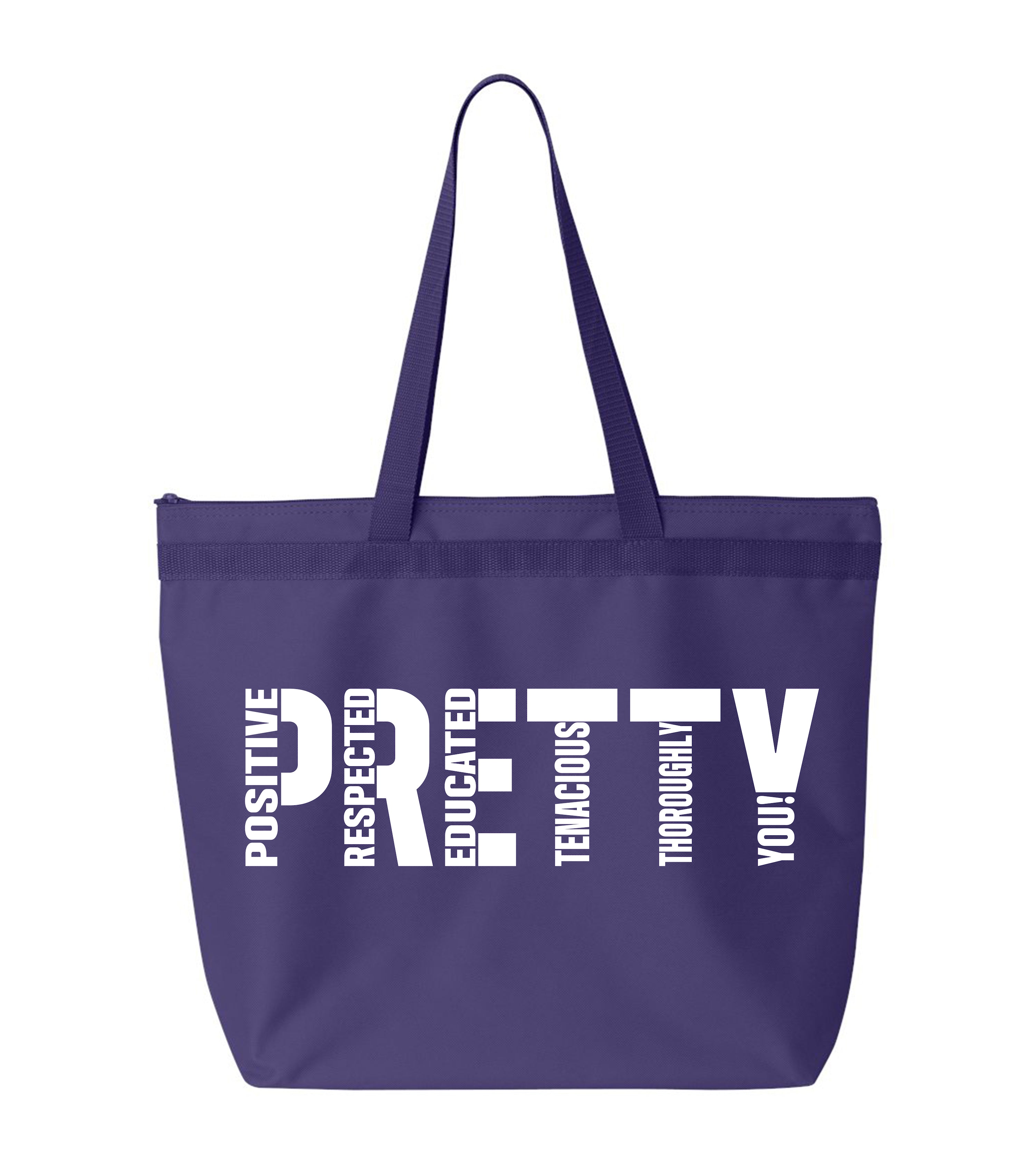 P.R.E.T.T.Y. large tote