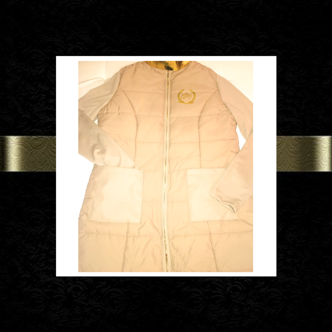 Quilted Coat w/shirt sleeves