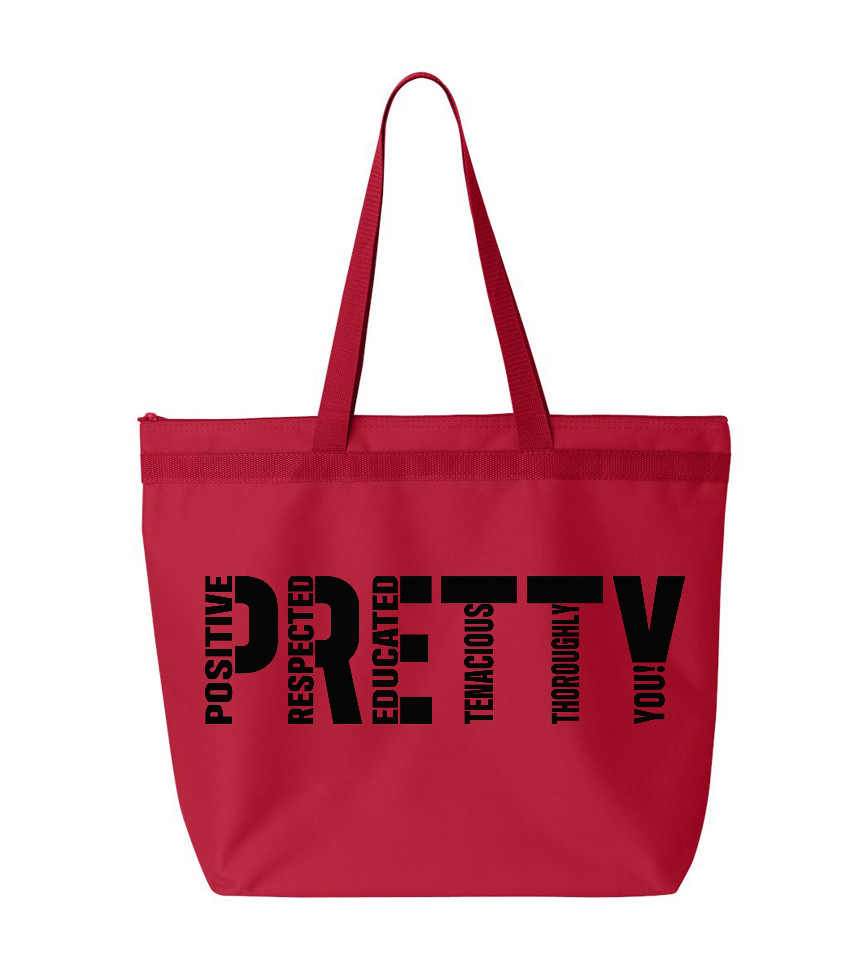 P.R.E.T.T.Y. large tote