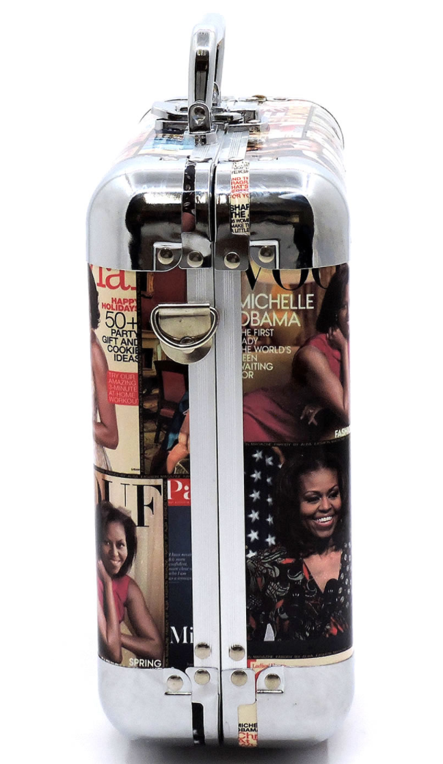 Obama Magazine Cover Collage Cosmetic Case