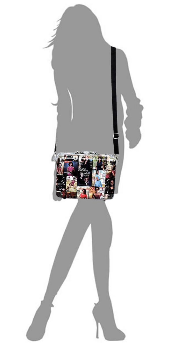 Obama Magazine Cover Collage Cosmetic Case