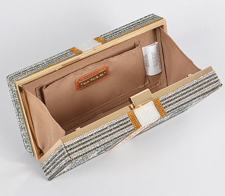 Crystal Money Clutch