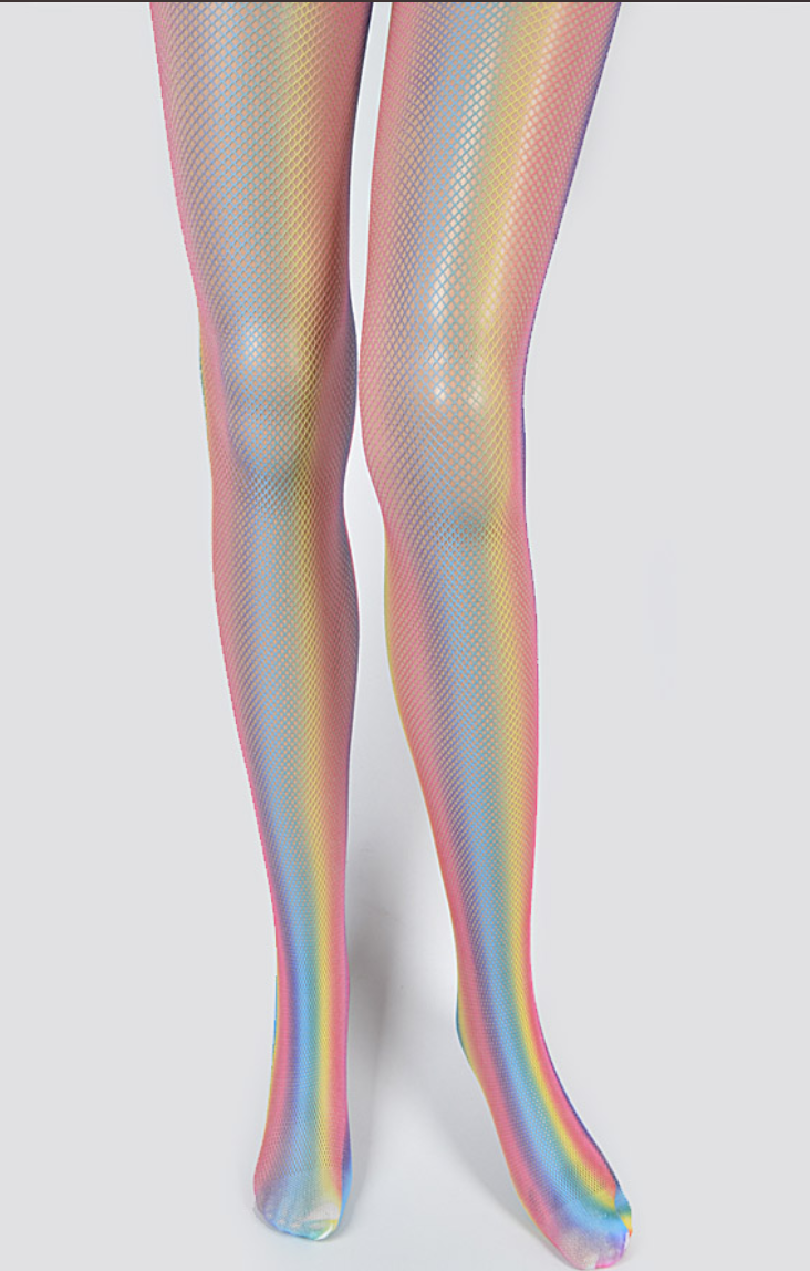 Hologram mesh stocking