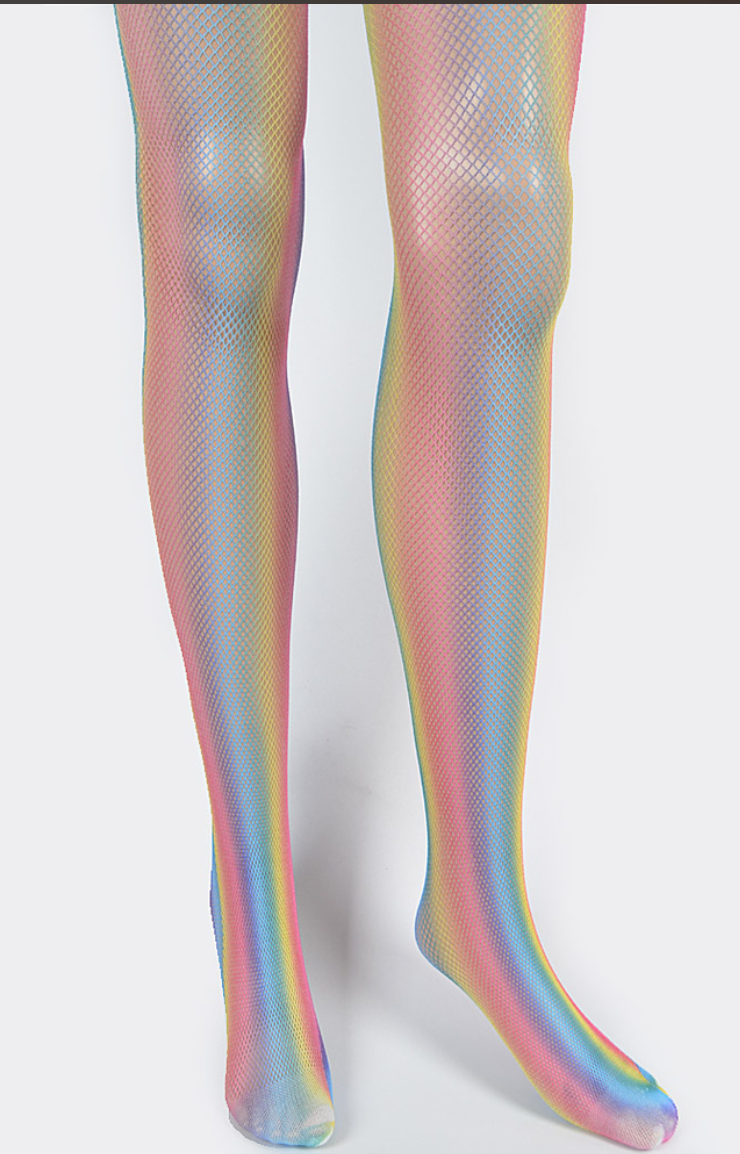 Hologram mesh stocking