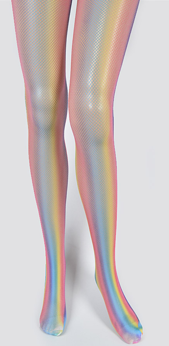 Hologram mesh stocking