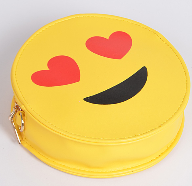 In Love emoji clutch