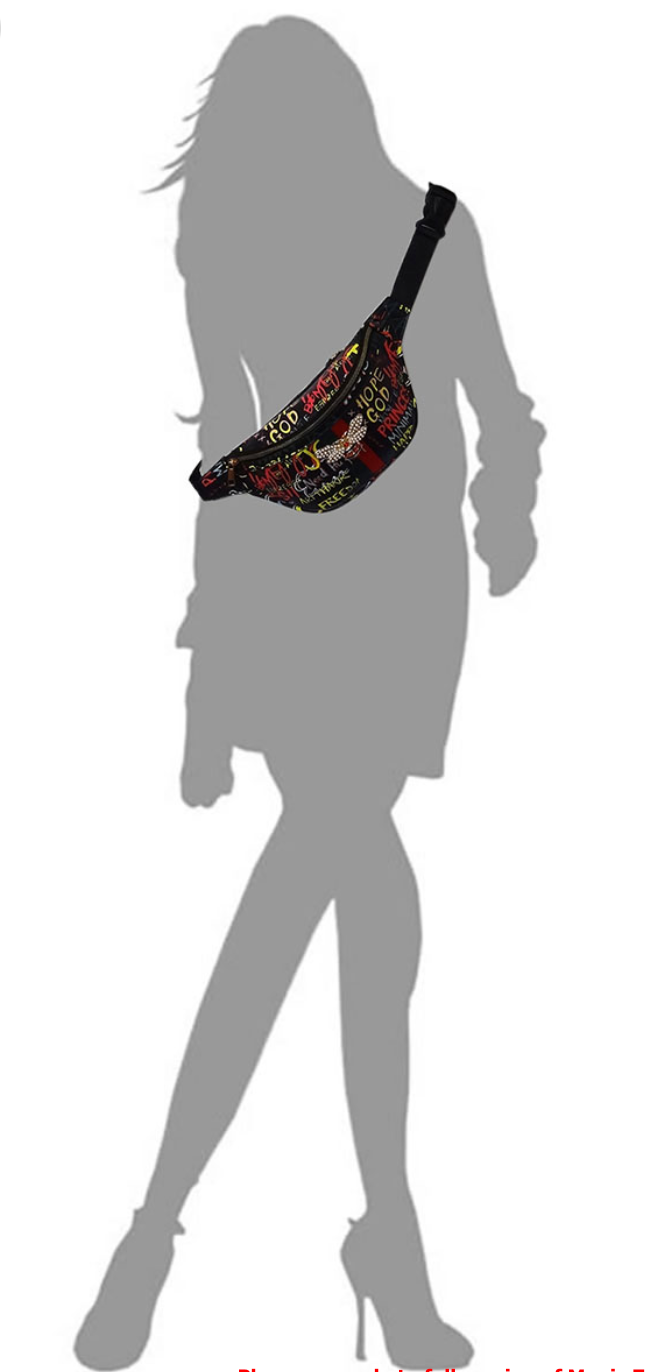 Graffiti Queen Bee Fanny Pack