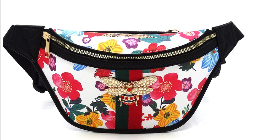 Graffiti Queen Bee Fanny Pack