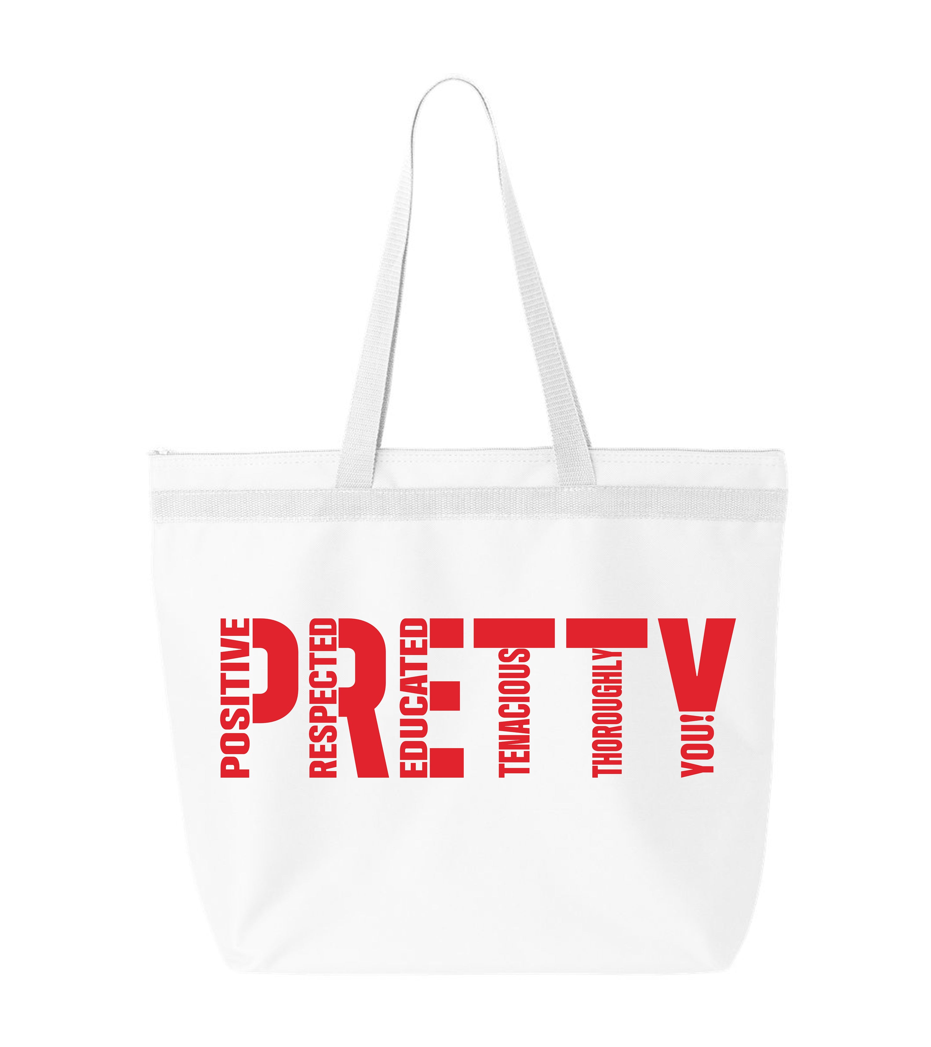 P.R.E.T.T.Y. large tote