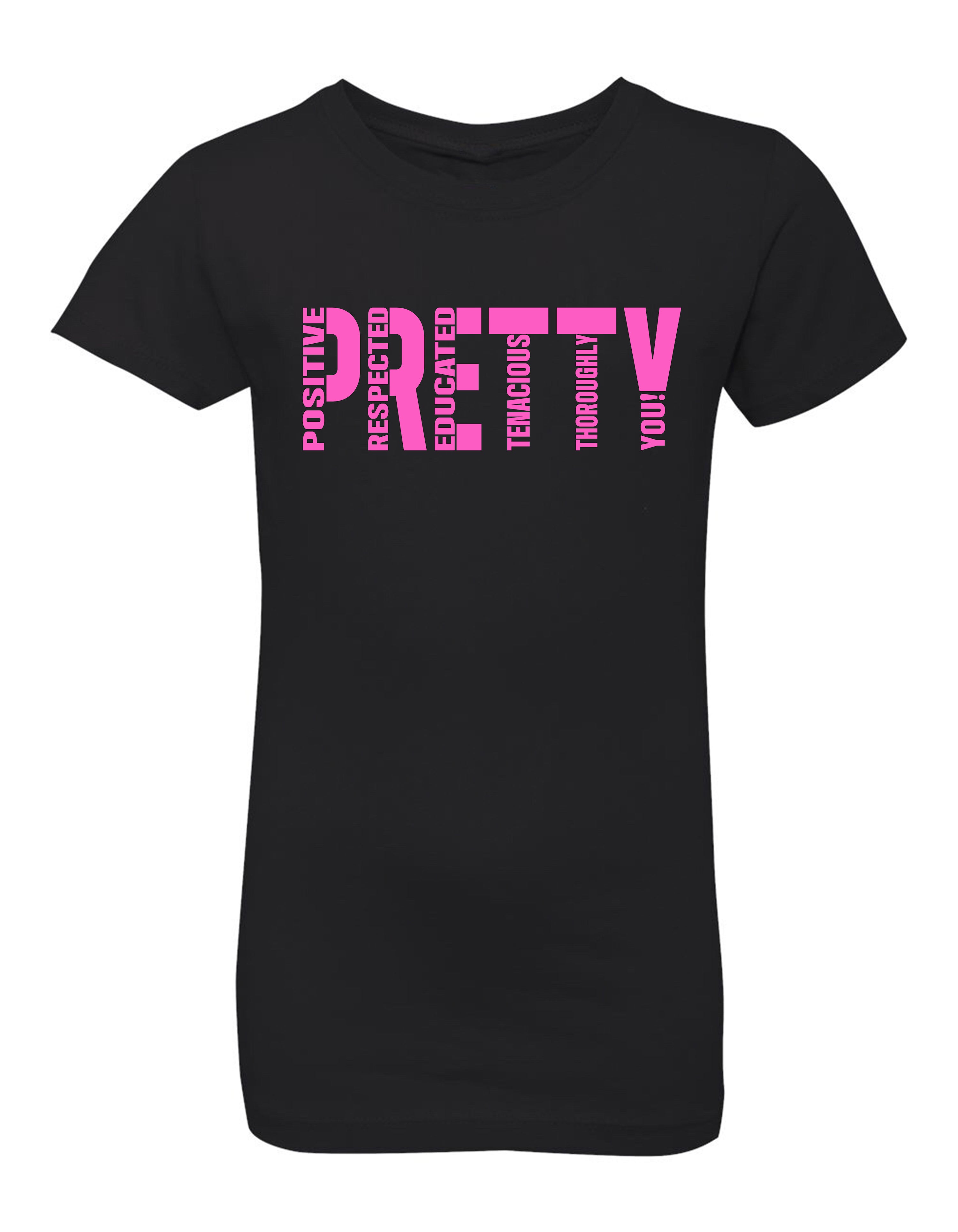 P.R.E.T.T.Y. Signature kids tee