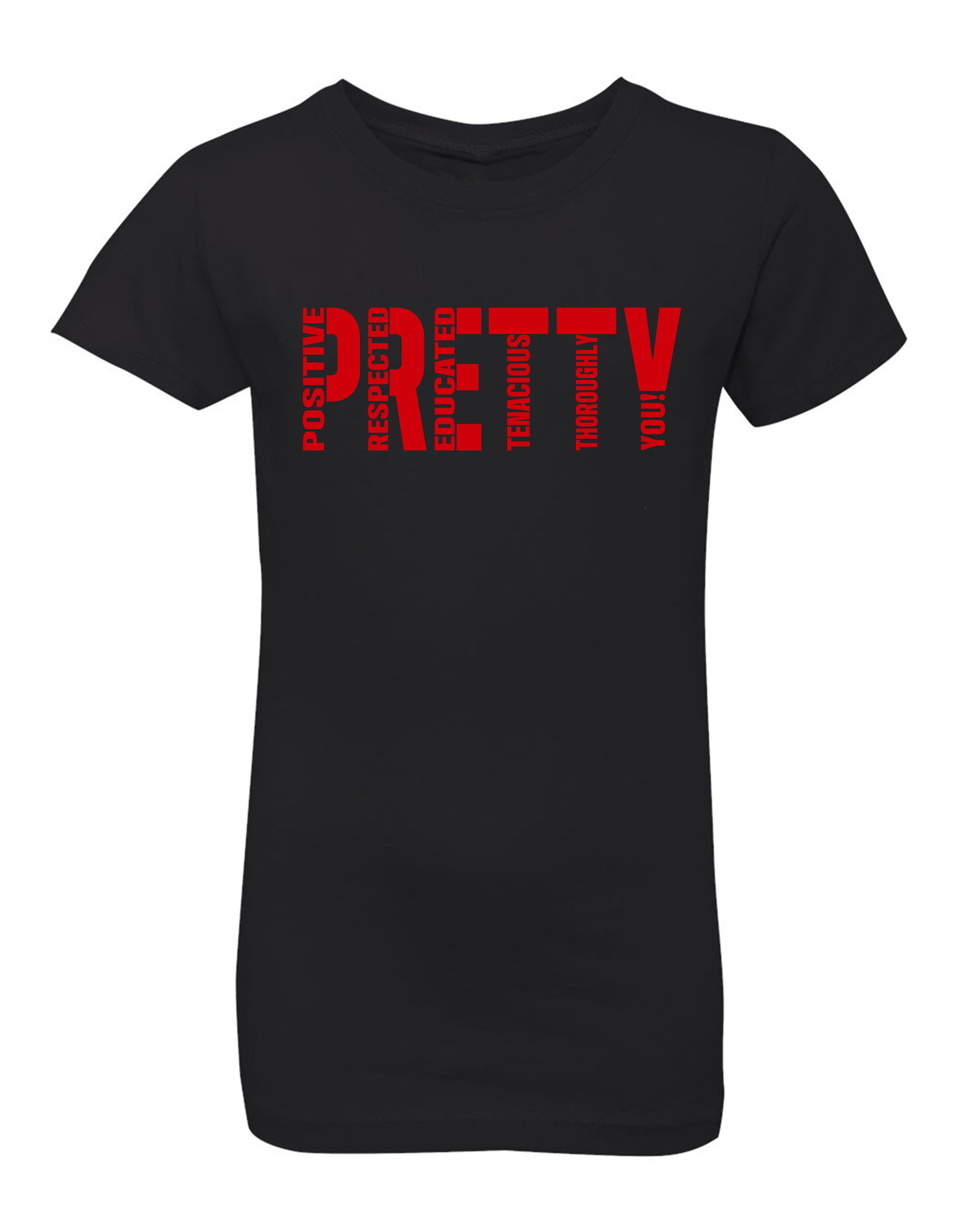 P.R.E.T.T.Y. Signature kids tee