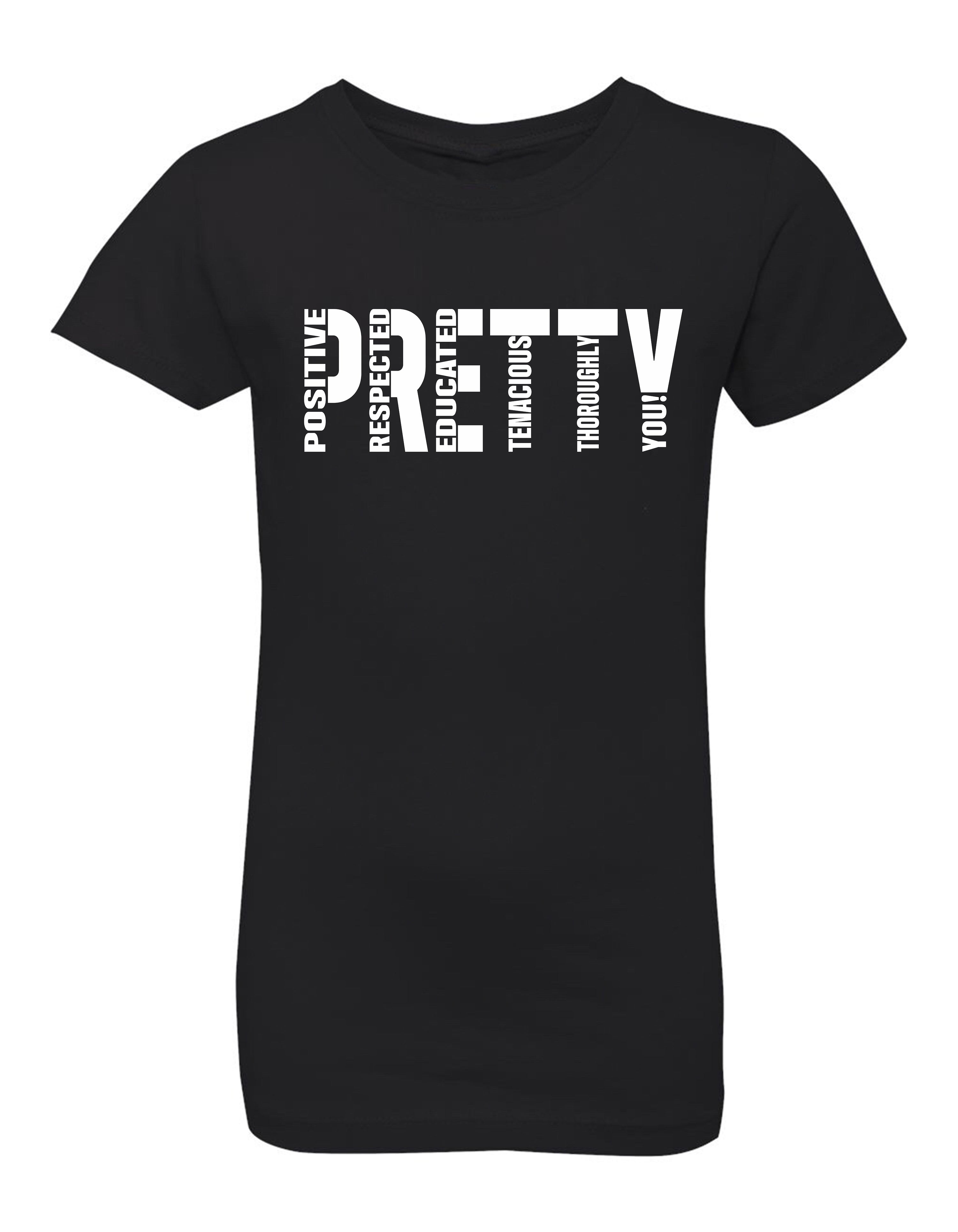 P.R.E.T.T.Y. Signature kids tee