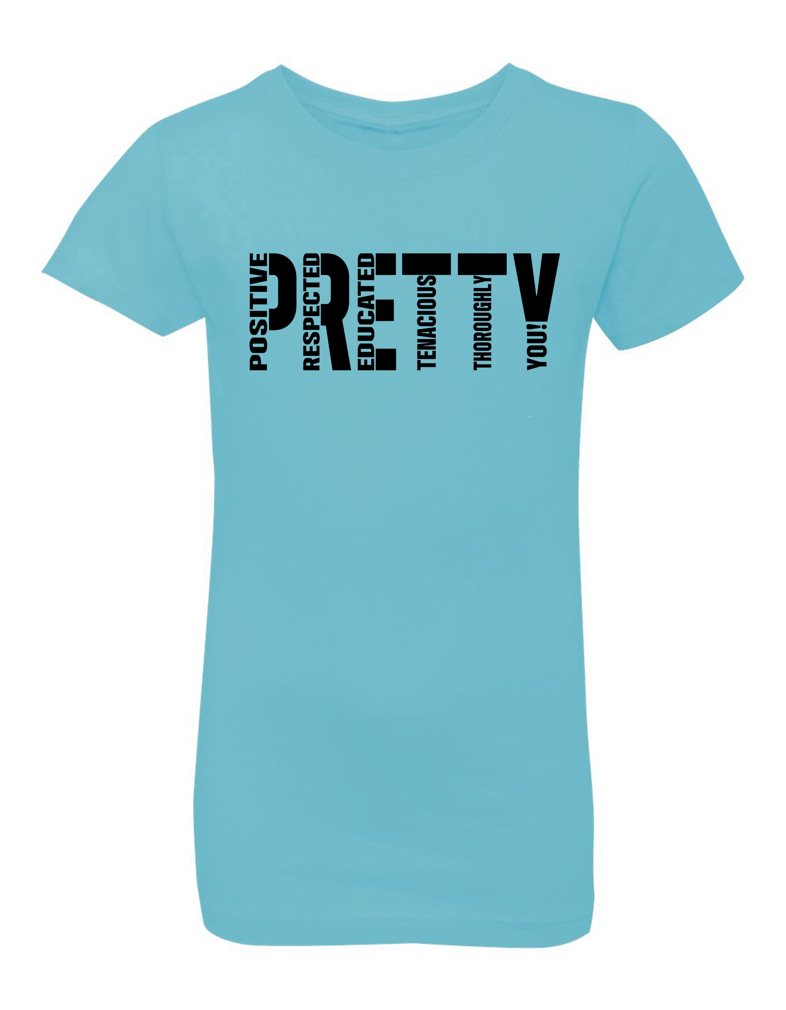 P.R.E.T.T.Y. Signature kids tee
