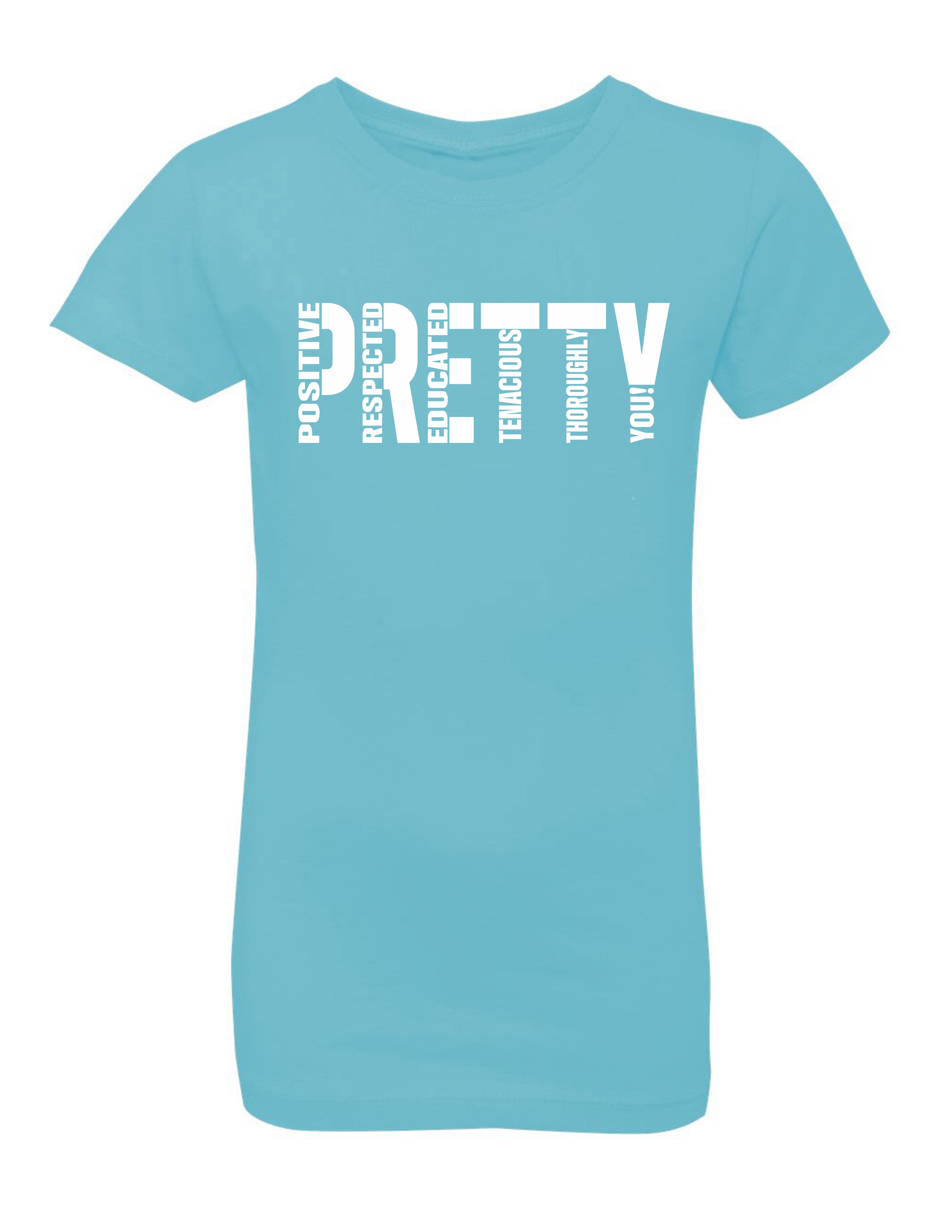 P.R.E.T.T.Y. Signature kids tee