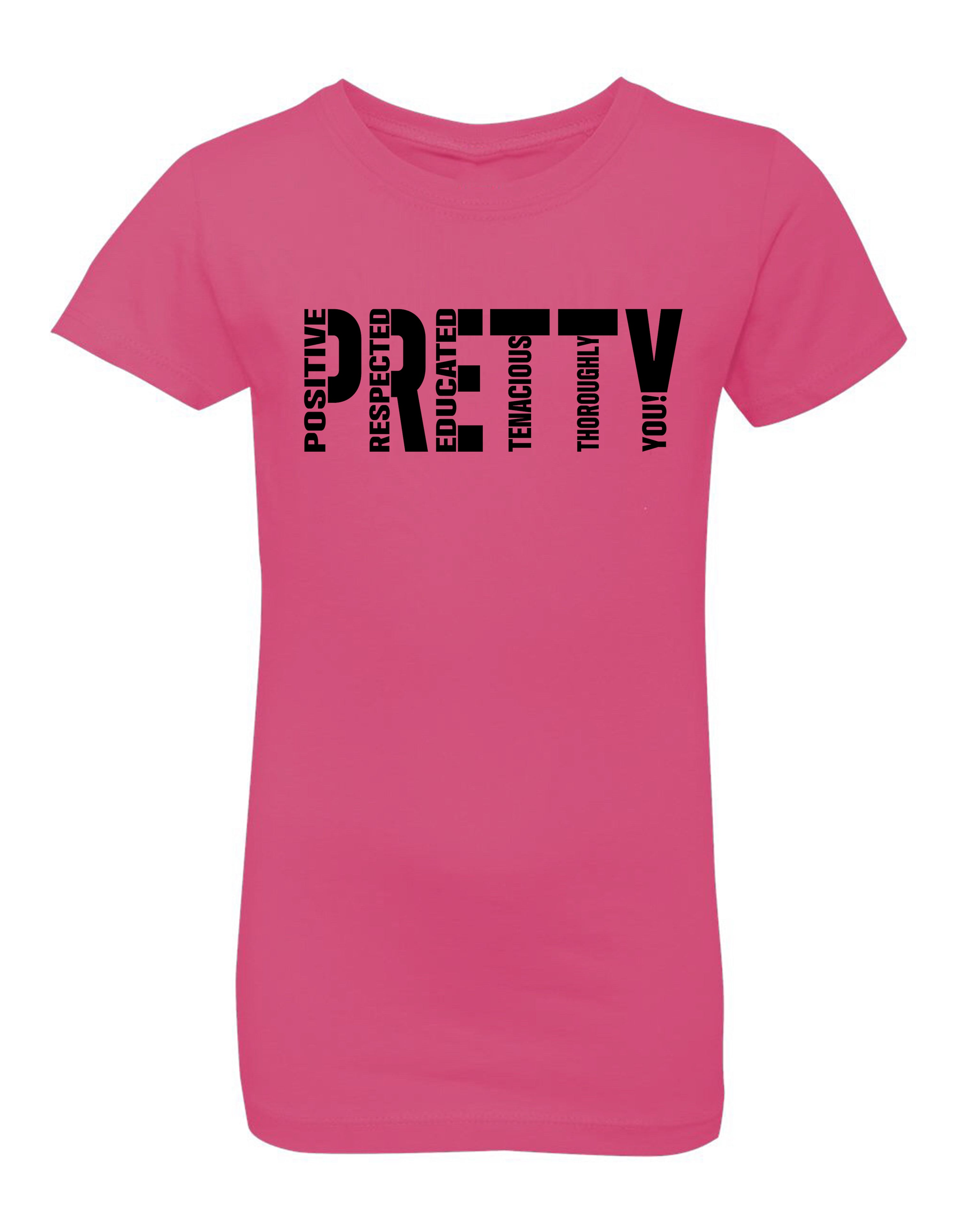 P.R.E.T.T.Y. Signature kids tee