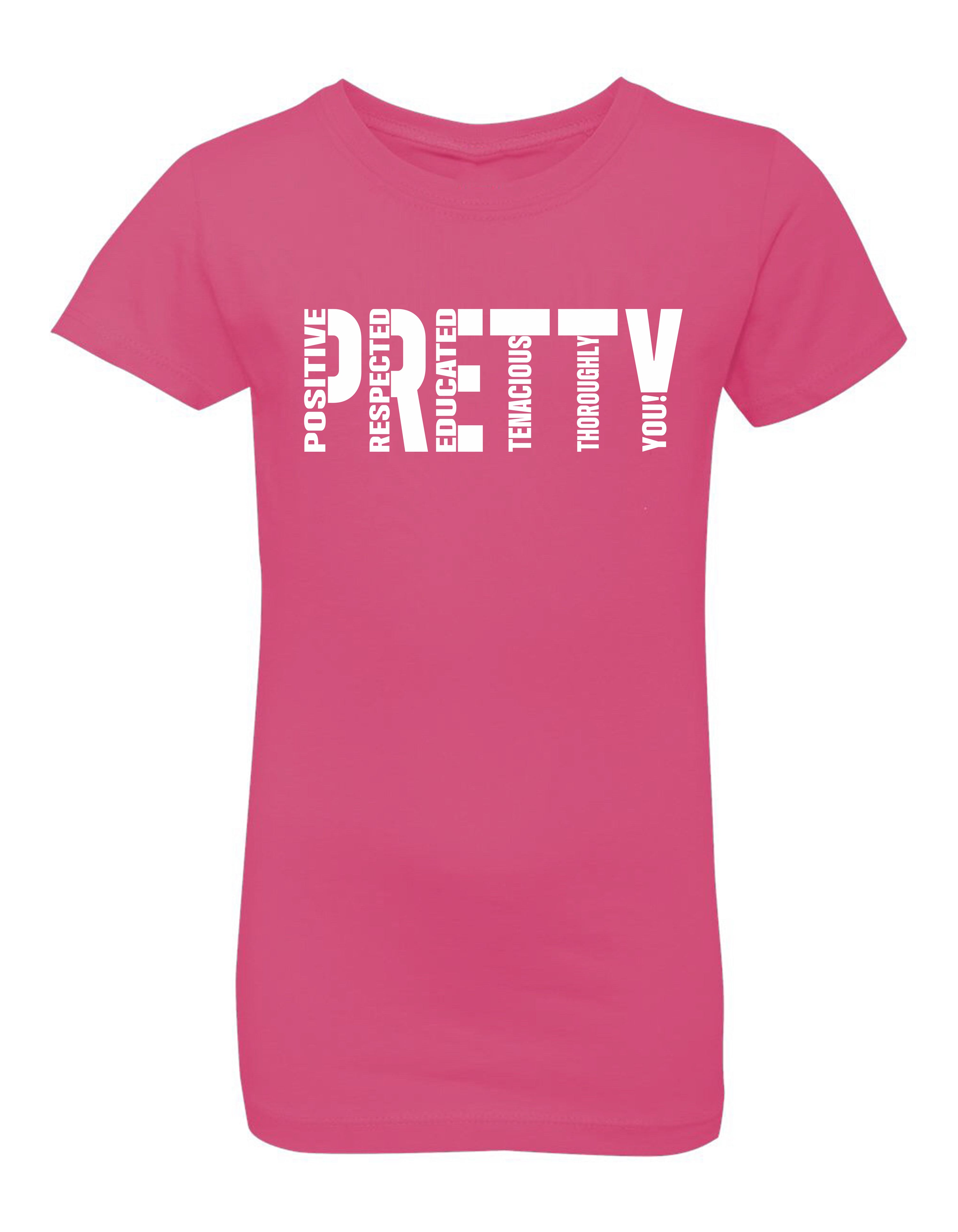 P.R.E.T.T.Y. Signature kids tee