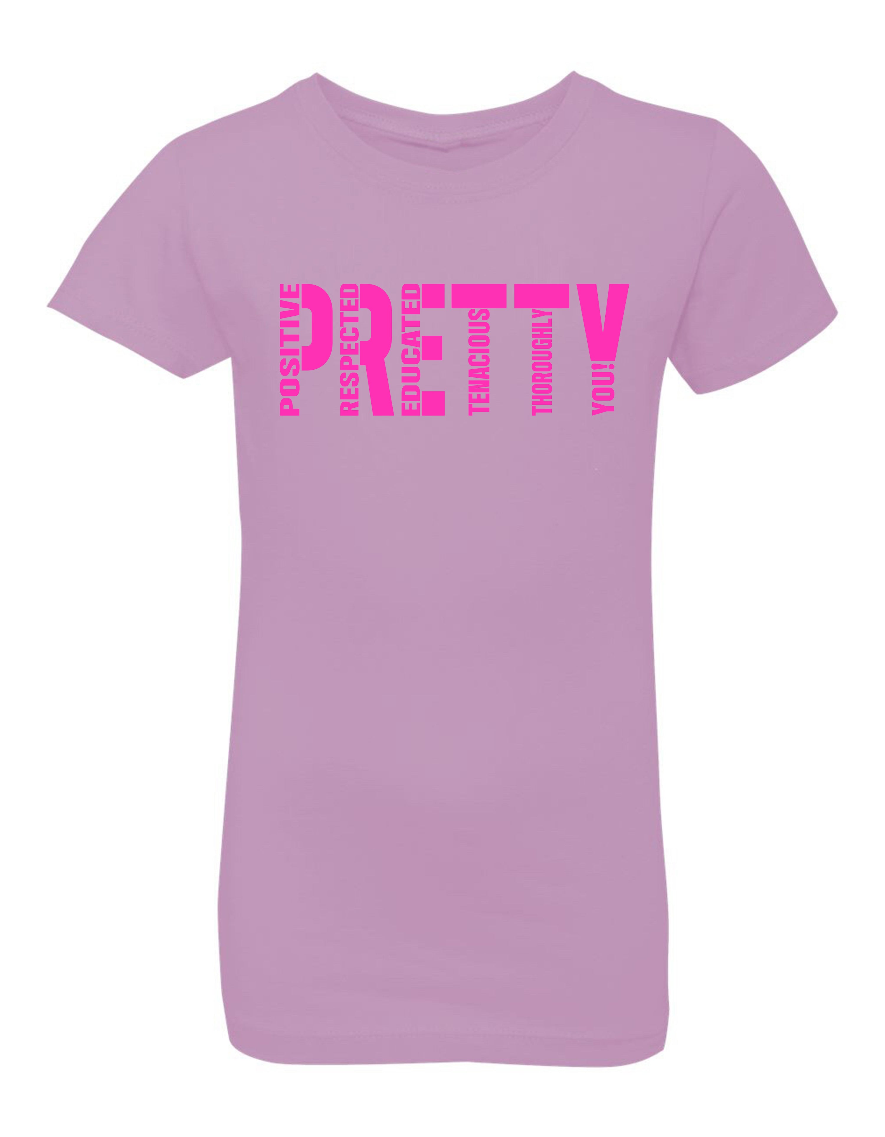 P.R.E.T.T.Y. Signature kids tee