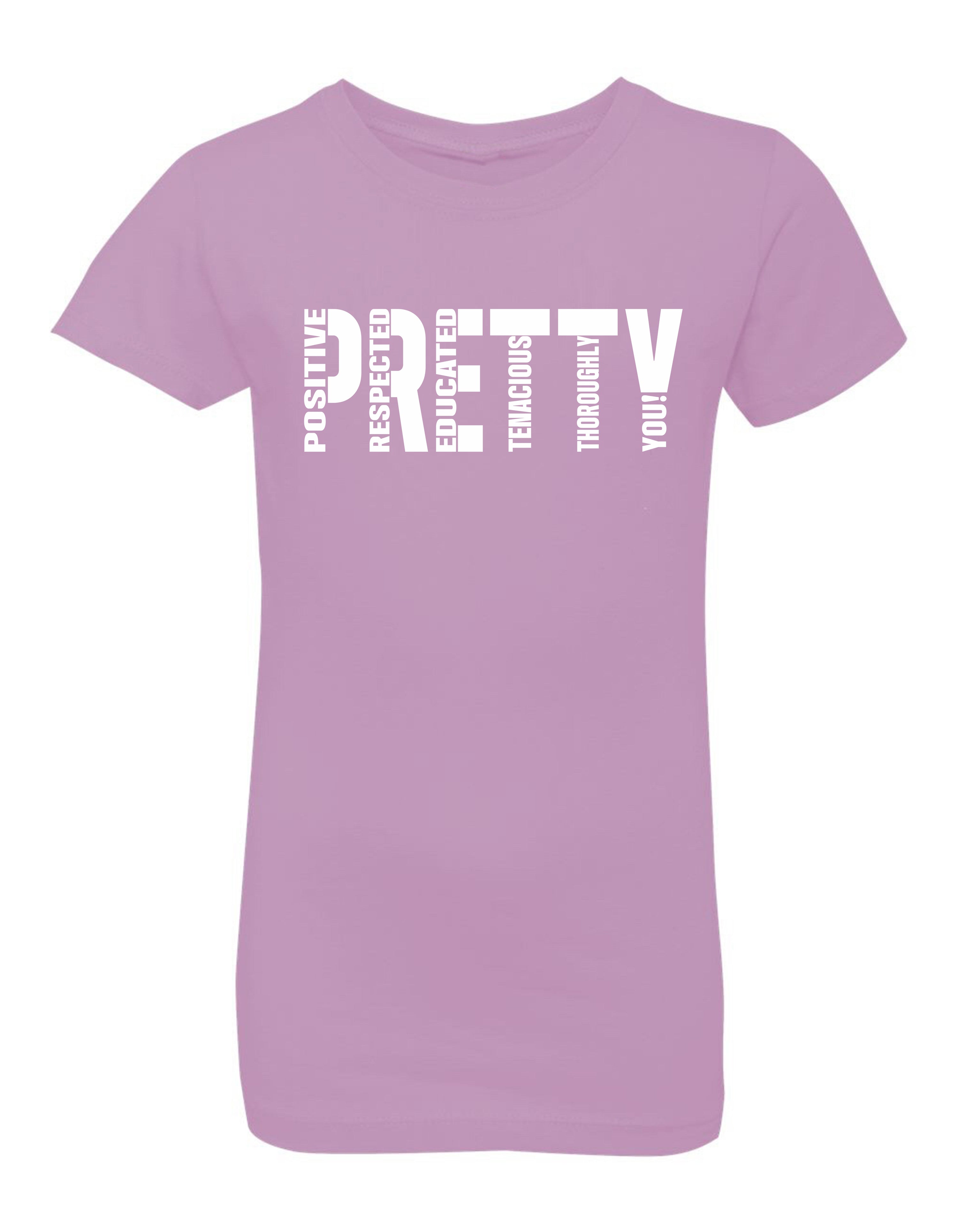 P.R.E.T.T.Y. Signature kids tee