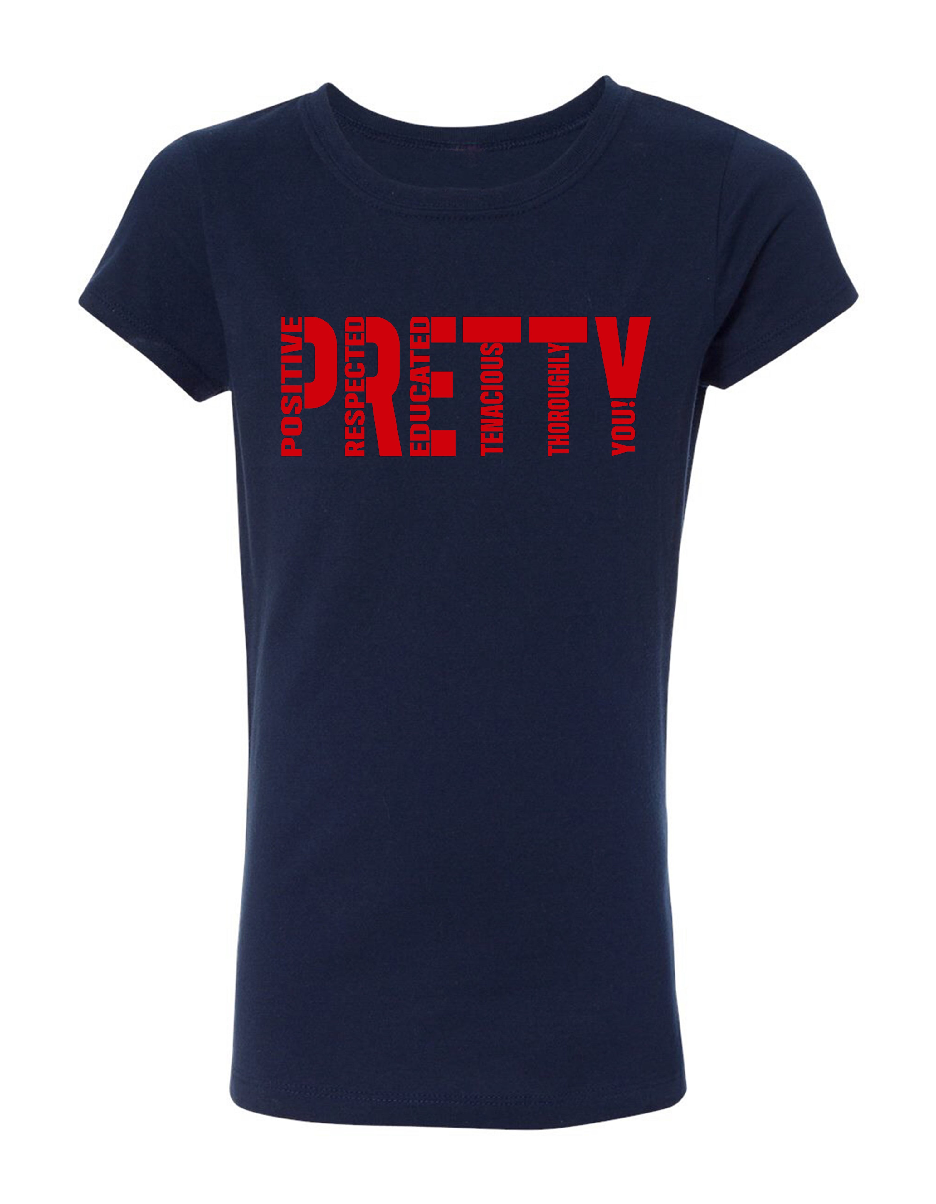P.R.E.T.T.Y. Signature kids tee