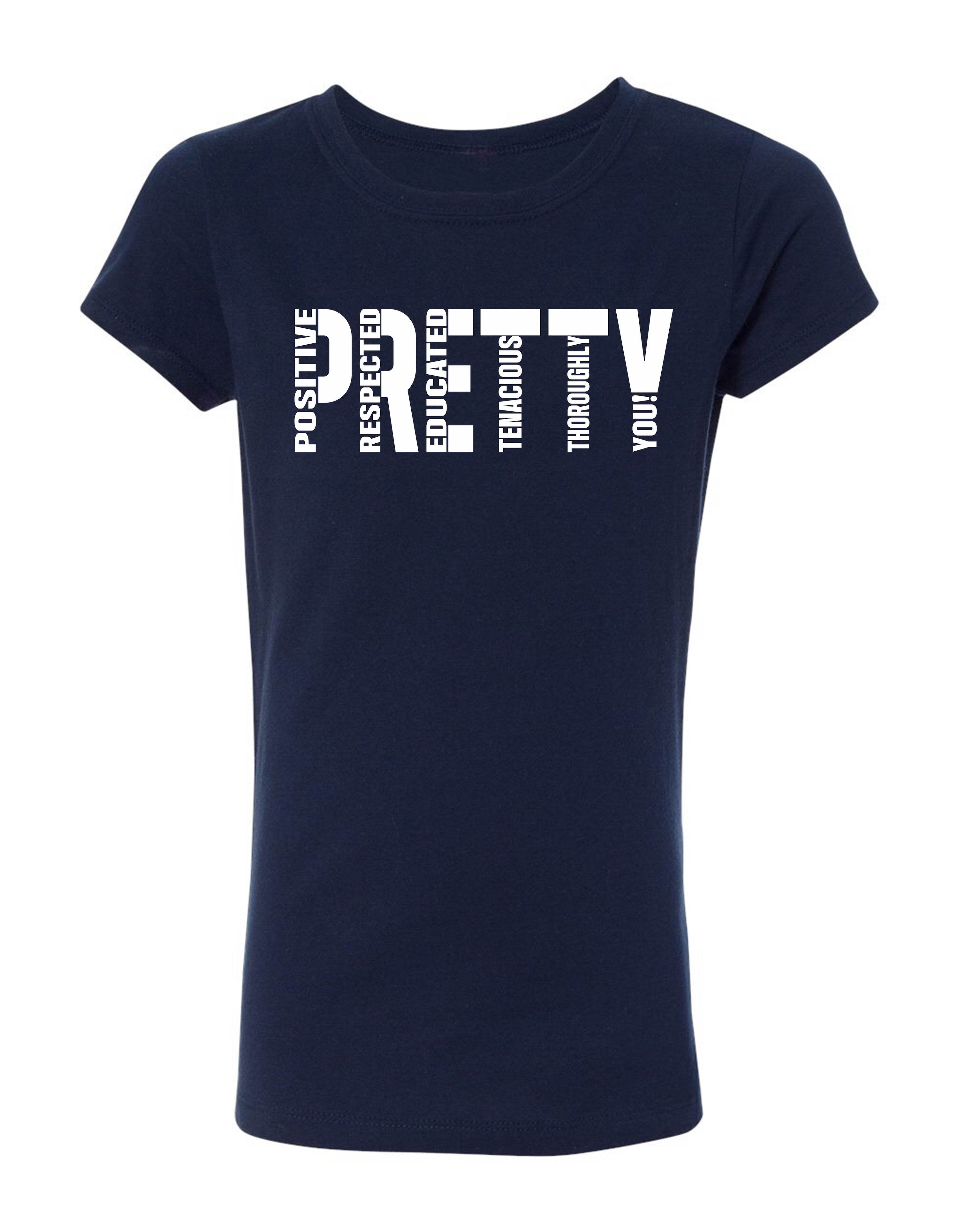 P.R.E.T.T.Y. Signature kids tee