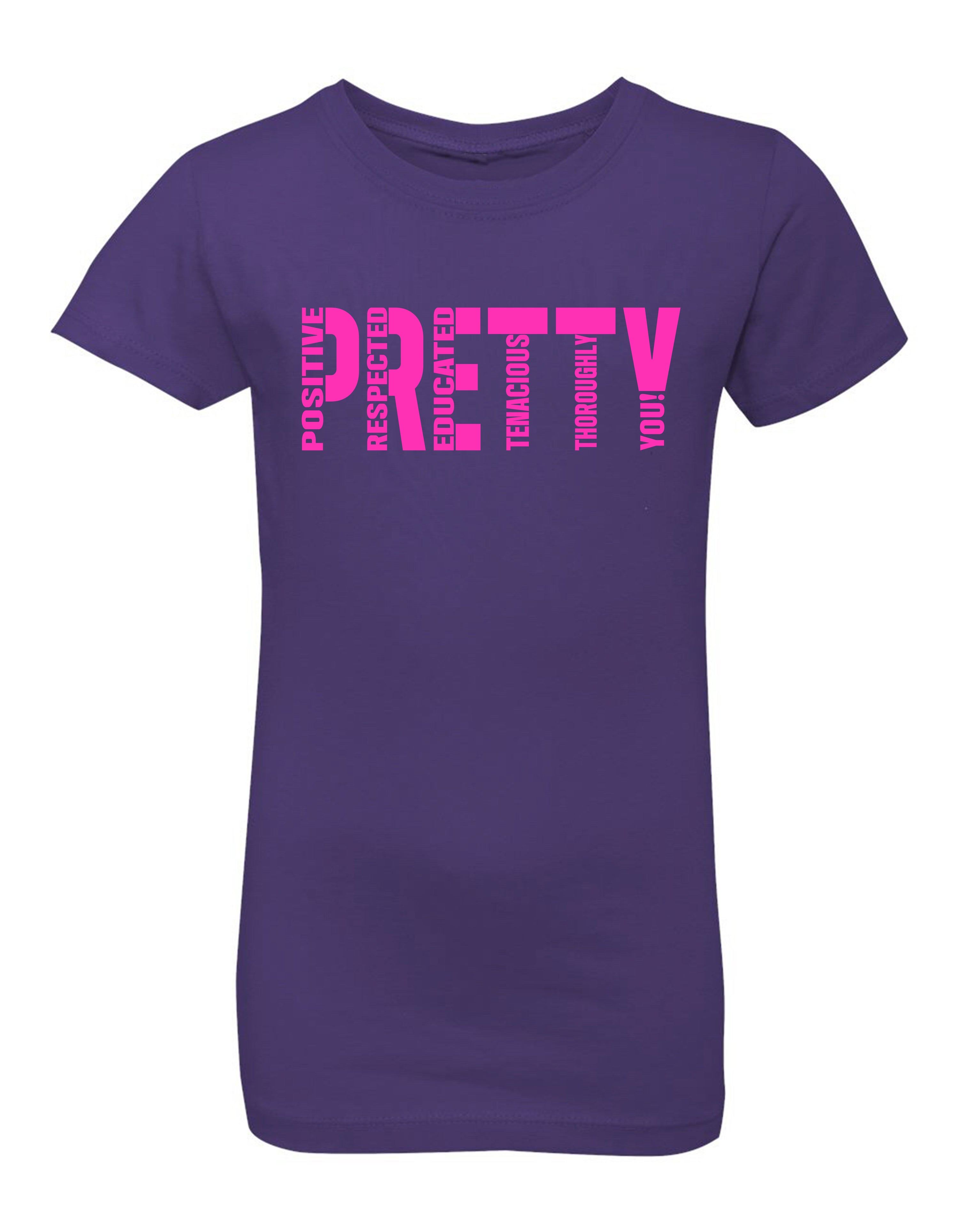 P.R.E.T.T.Y. Signature kids tee