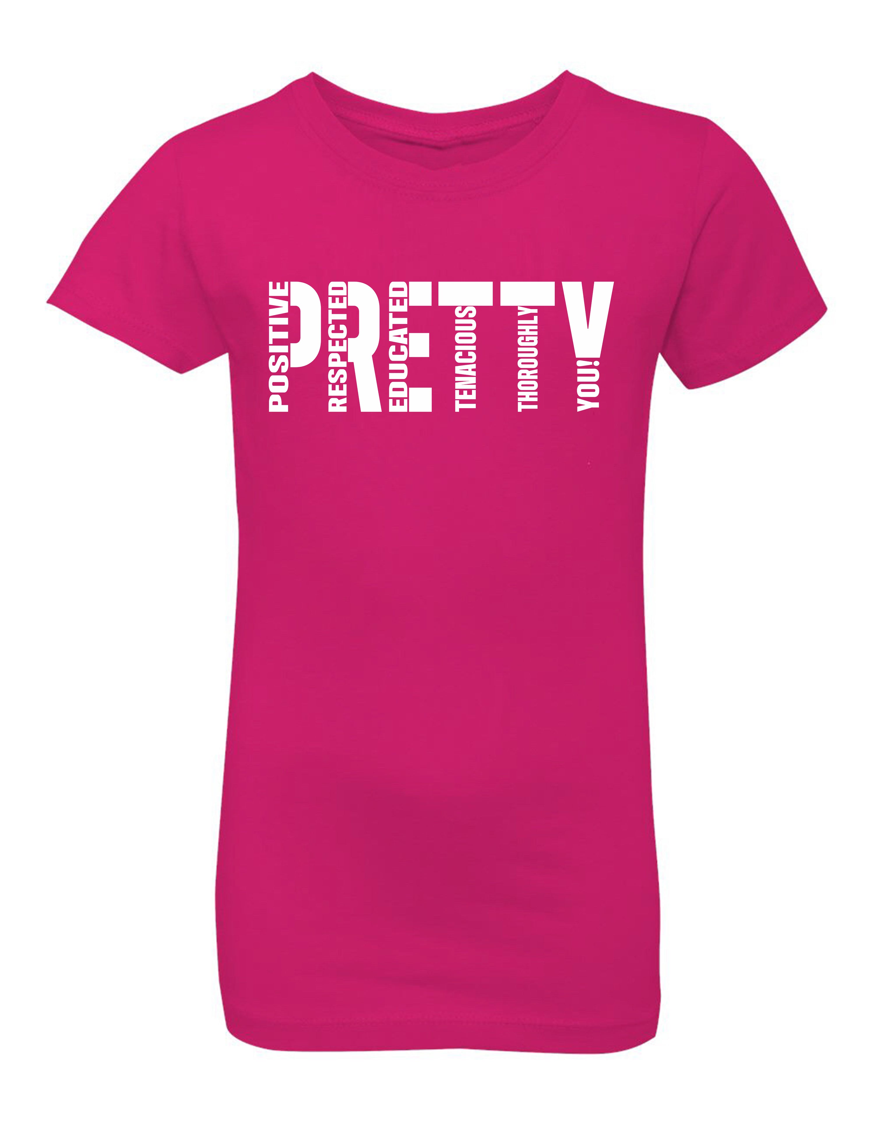 P.R.E.T.T.Y. Signature kids tee