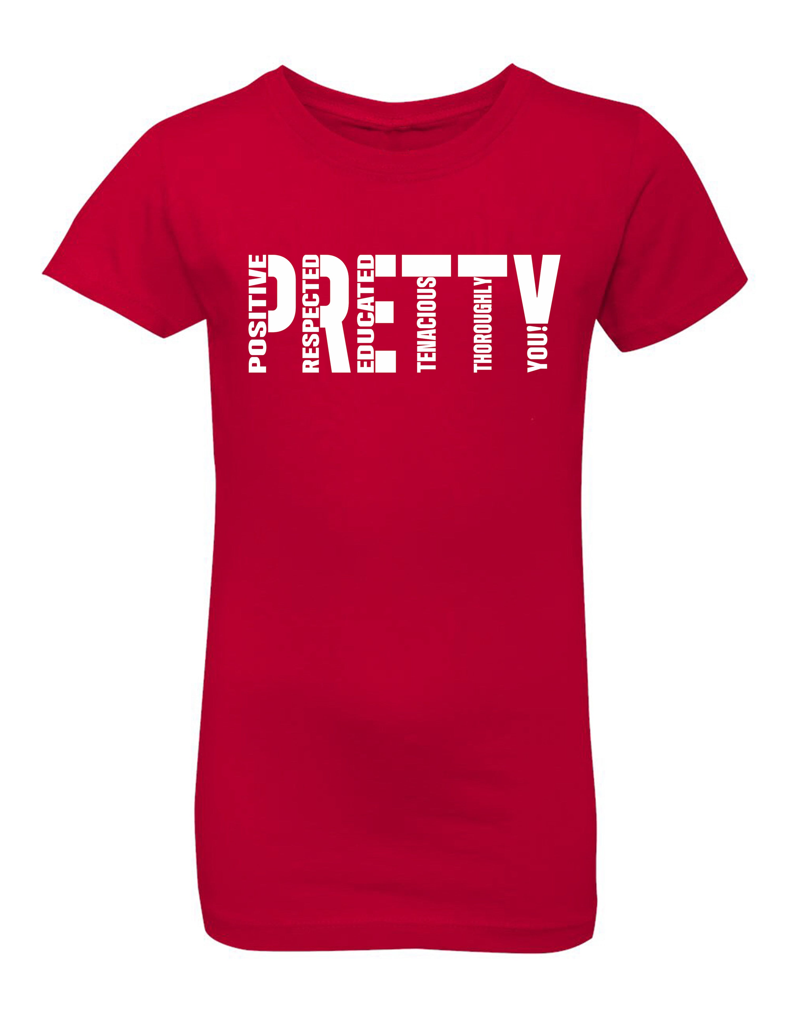 P.R.E.T.T.Y. Signature kids tee
