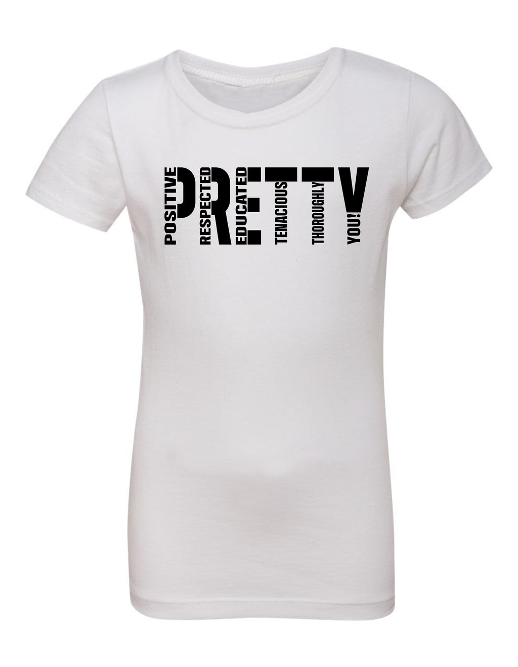 P.R.E.T.T.Y. Signature kids tee