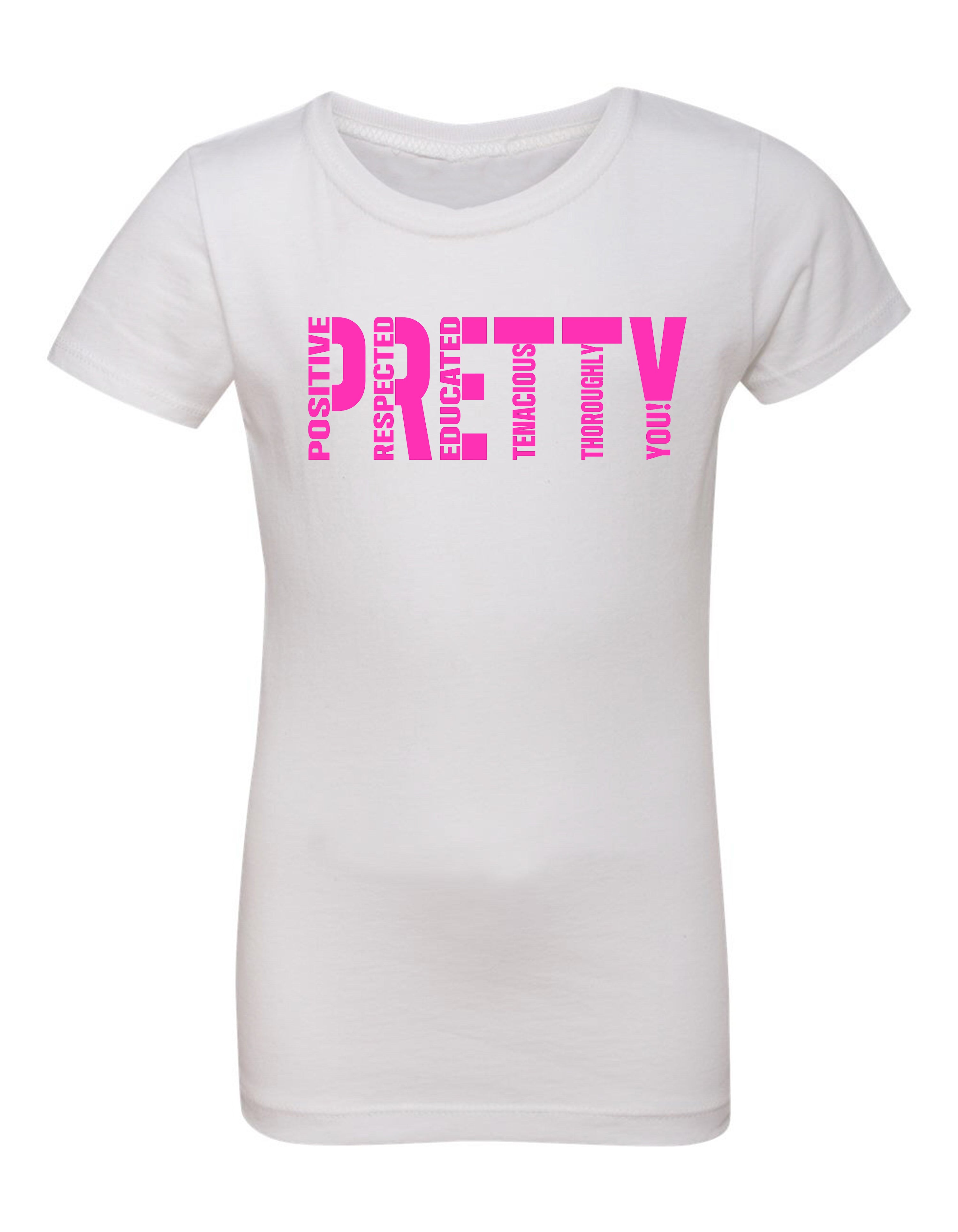 P.R.E.T.T.Y. Signature kids tee