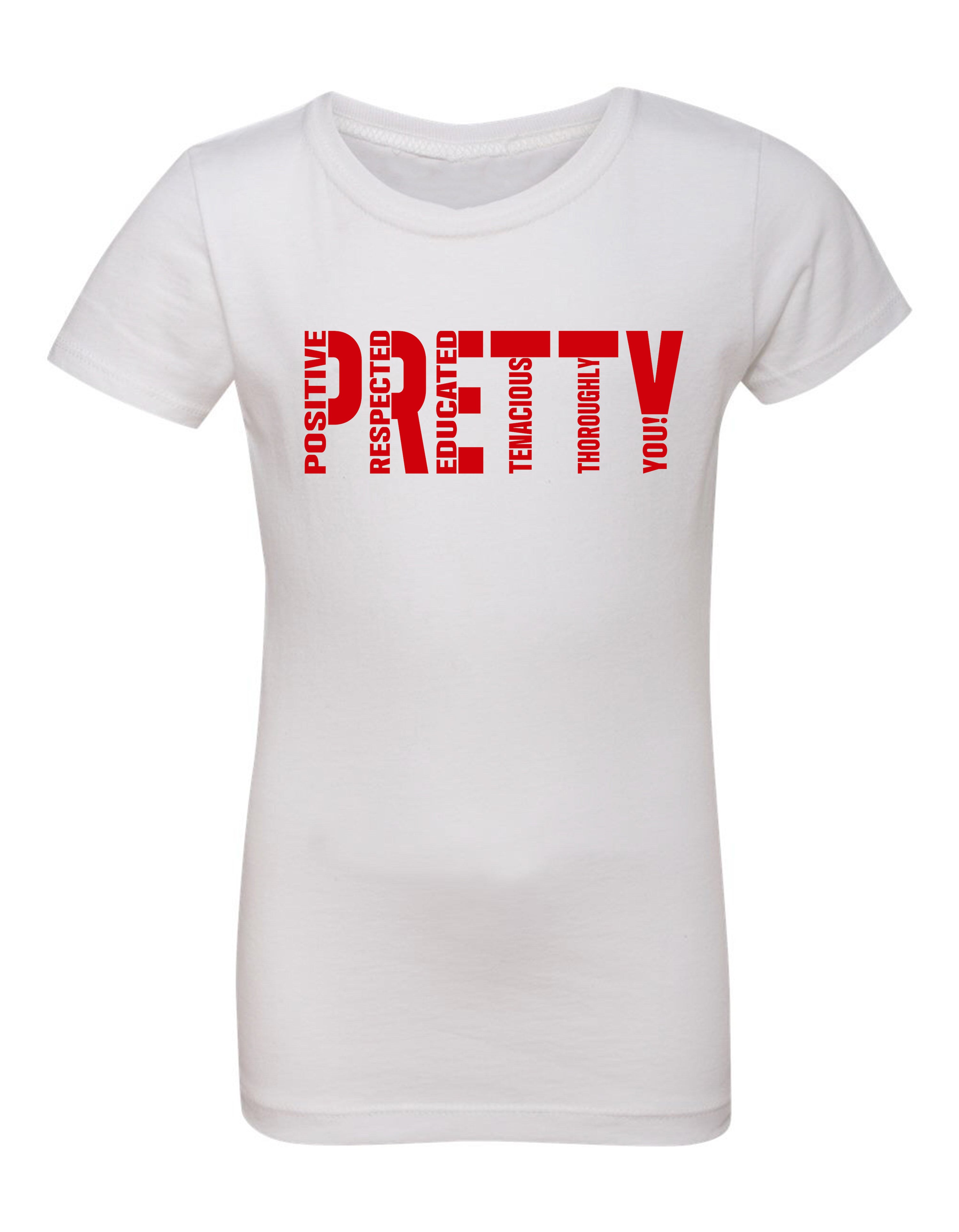 P.R.E.T.T.Y. Signature kids tee