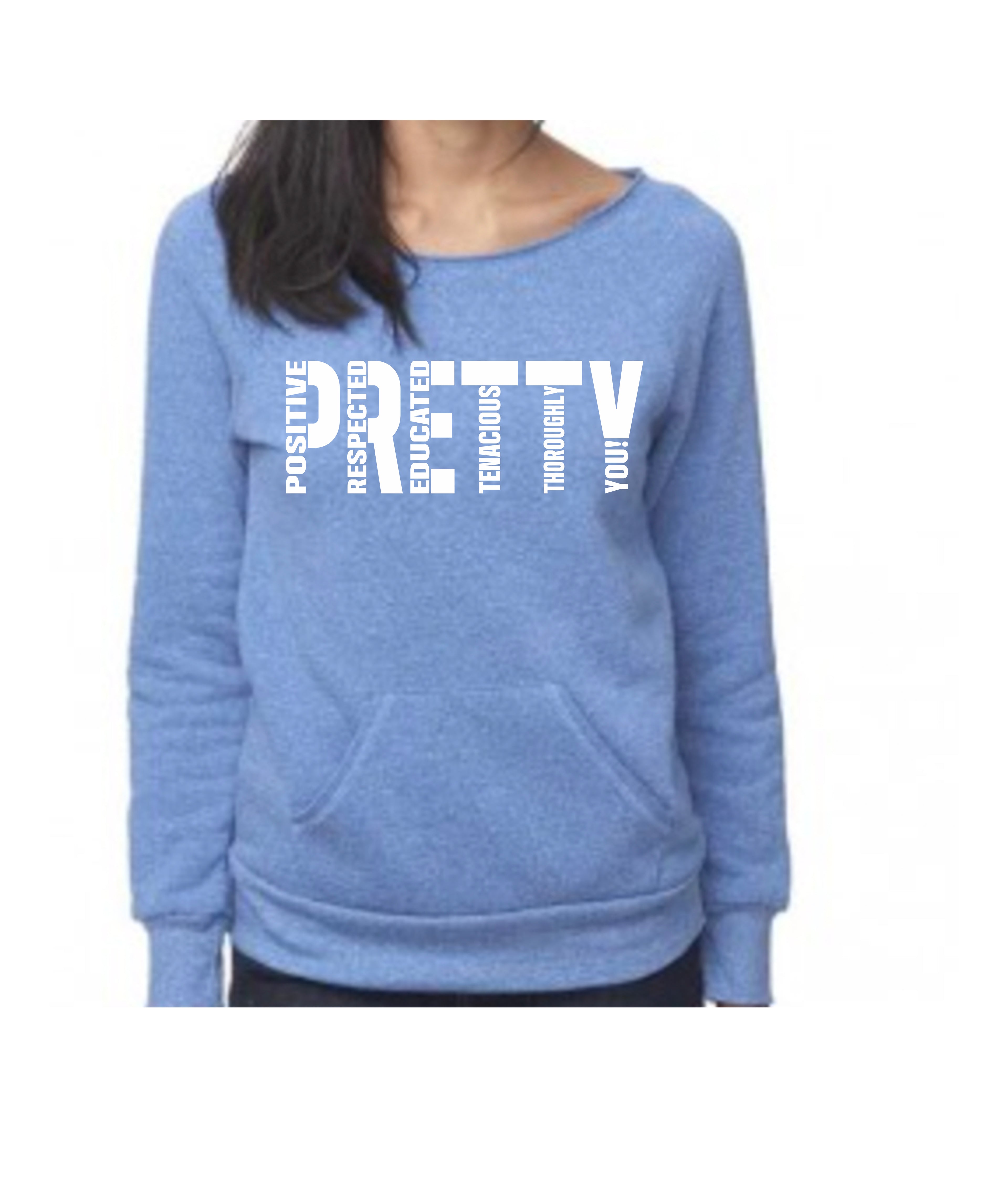 P.R.E.T.T.Y. fleece raglan